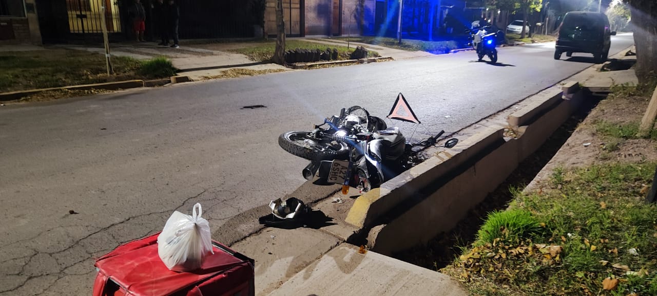 Trágico accidente en Guaymallén: un motociclista murió tras caer de su vehículo 