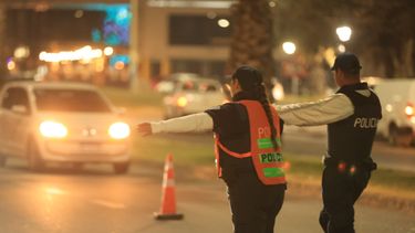 Las Heras: un conductor totalmente alcoholizado chocó y le echo la culpa a un animal 