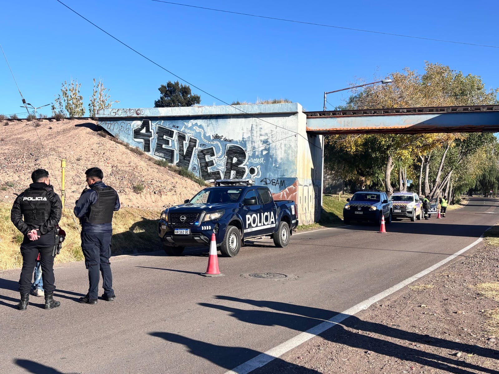 Urgente: una mujer intentó tirarse de un puente en el Acceso Este