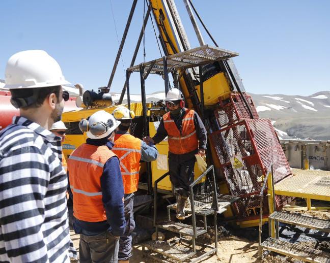 Avanza las tareas de exploración de cobre en Cerro Amarillo, clave para la economía de Mendoza
