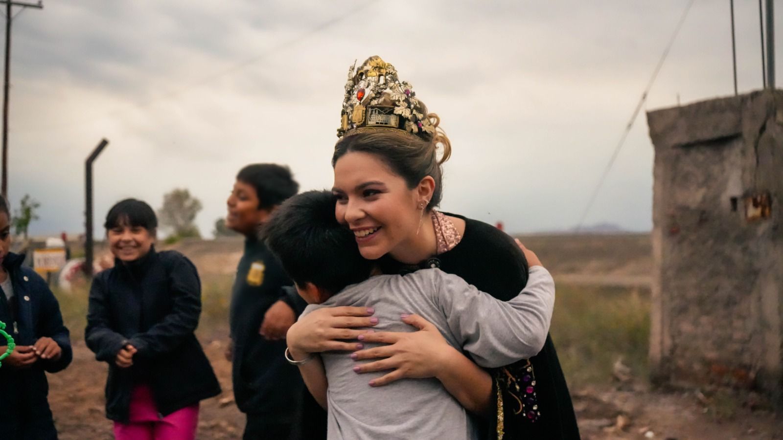 La reina de Las Heras lleva adelante una campaña de donación de leche en polvo 