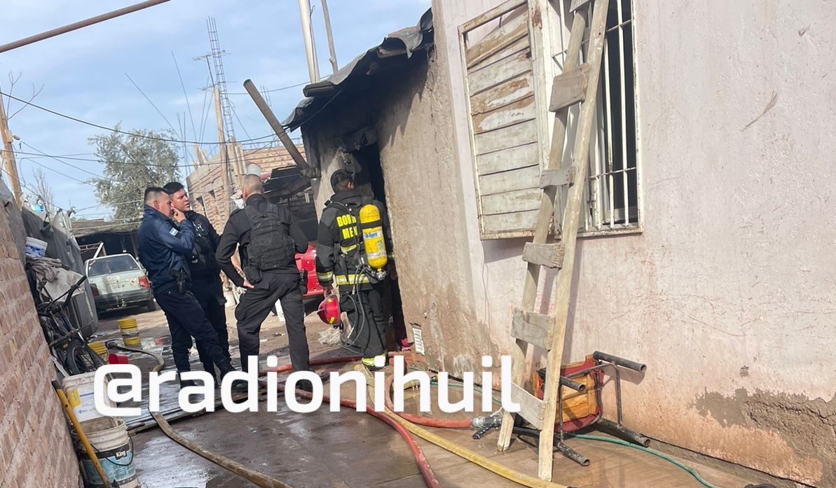 URGENTE: Trágico incendió en una vivienda de San Martín. Fallecieron dos niñas.