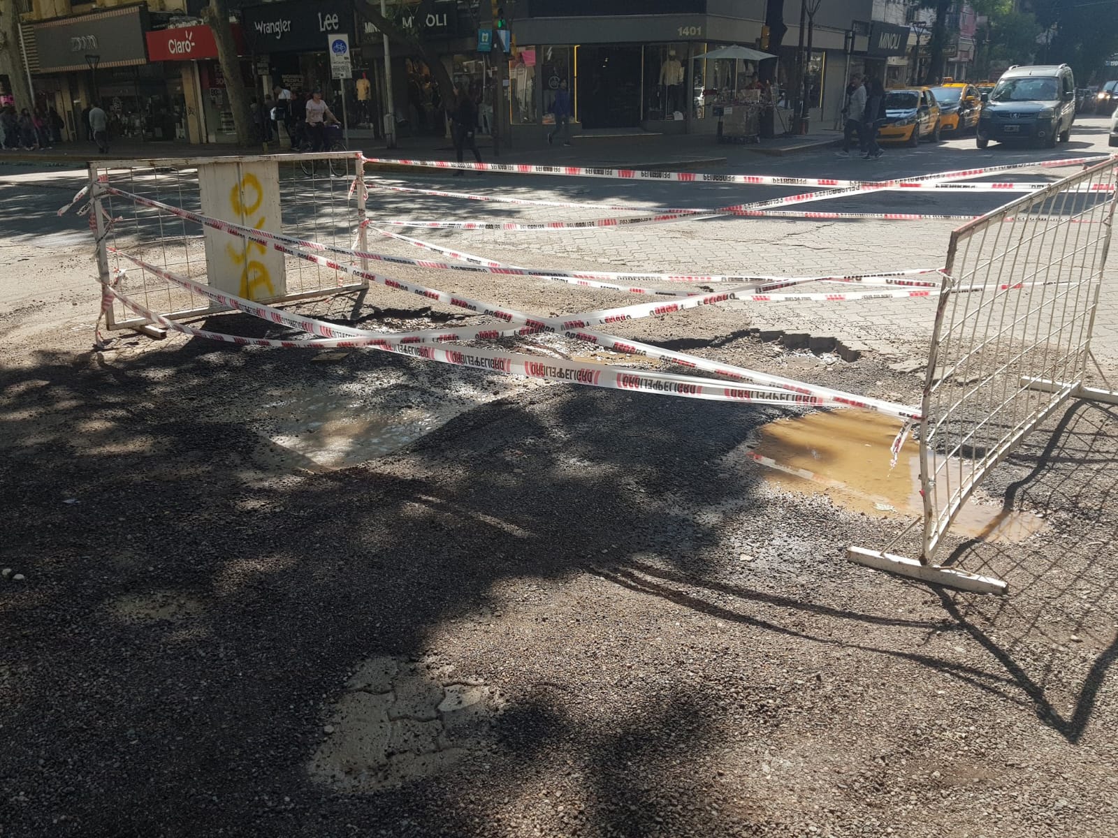 Ciudad de Mendoza: Calles en ruinas y reclamos ignorados por el municipio