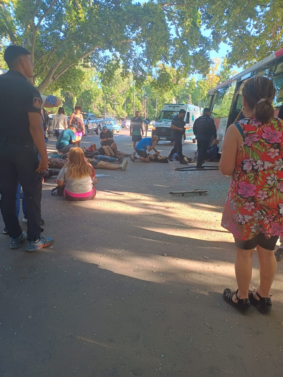 Tragedia en el Parque General San Martín: Parte médico de los 17 heridos en el accidente 
