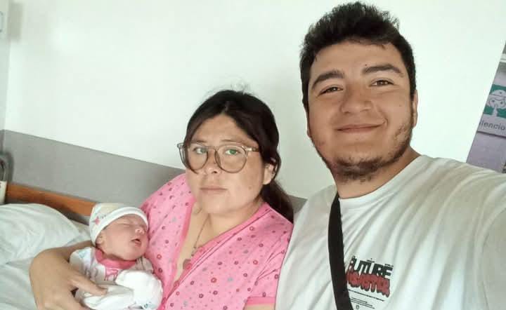 Olivia, la primera bebe del 2025: nació en Tunuyán en perfecto estado de salud