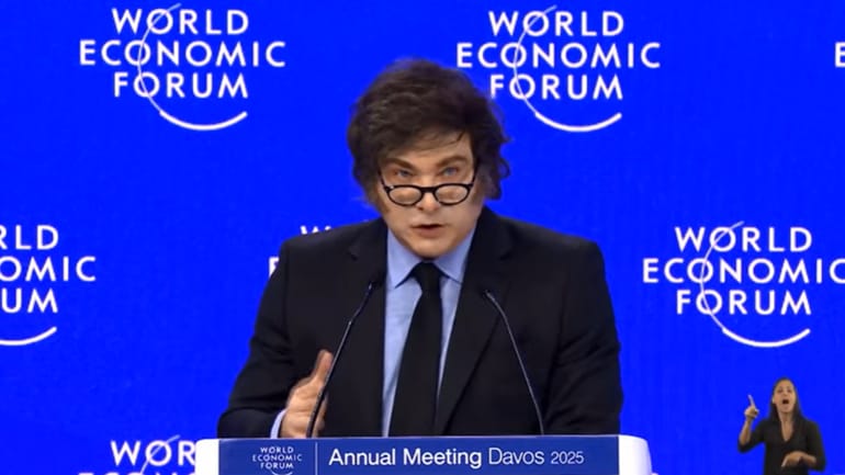 Javier Milei en el Foro de Davos: un discurso controvertido sobre ideología y valores