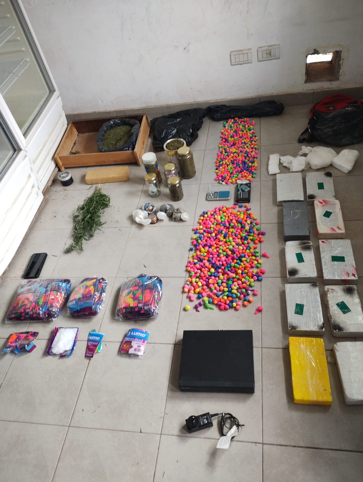 La Policía de Mendoza secuestró más de 10 kilos de cocaína de máxima pureza en Luján de Cuyo