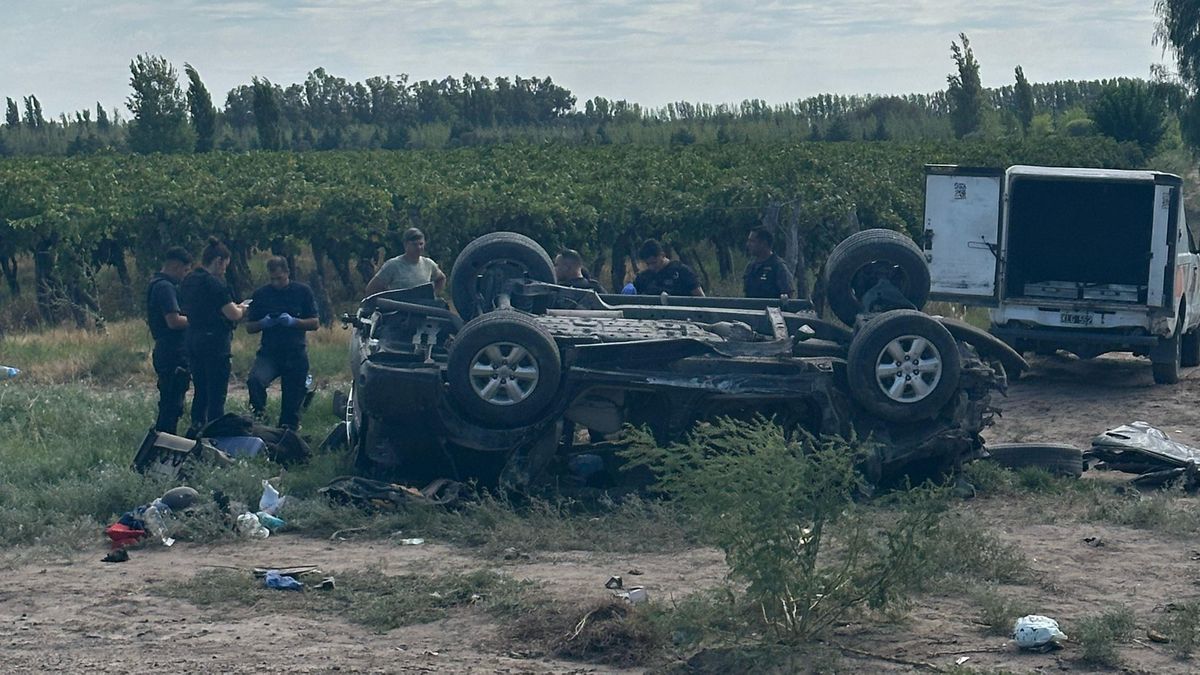 Tragedia en Ruta 7: un padre y dos de sus hijos murieron en un vuelco en San Martín
