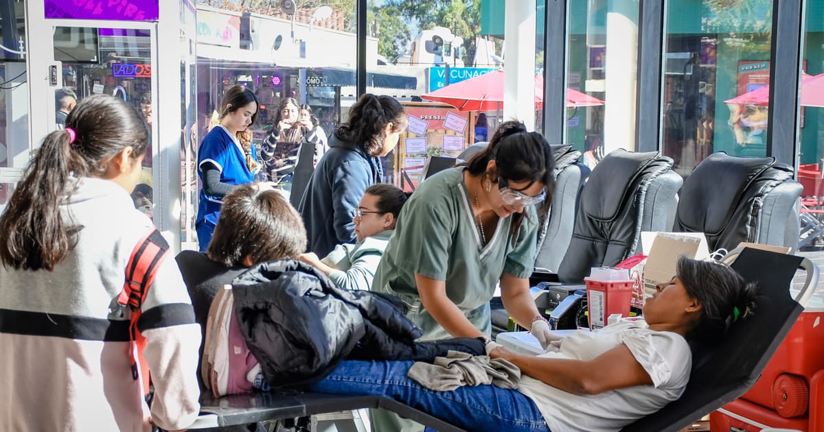 La Municipalidad de Guaymallén organiza la primera colecta de sangre de 2025