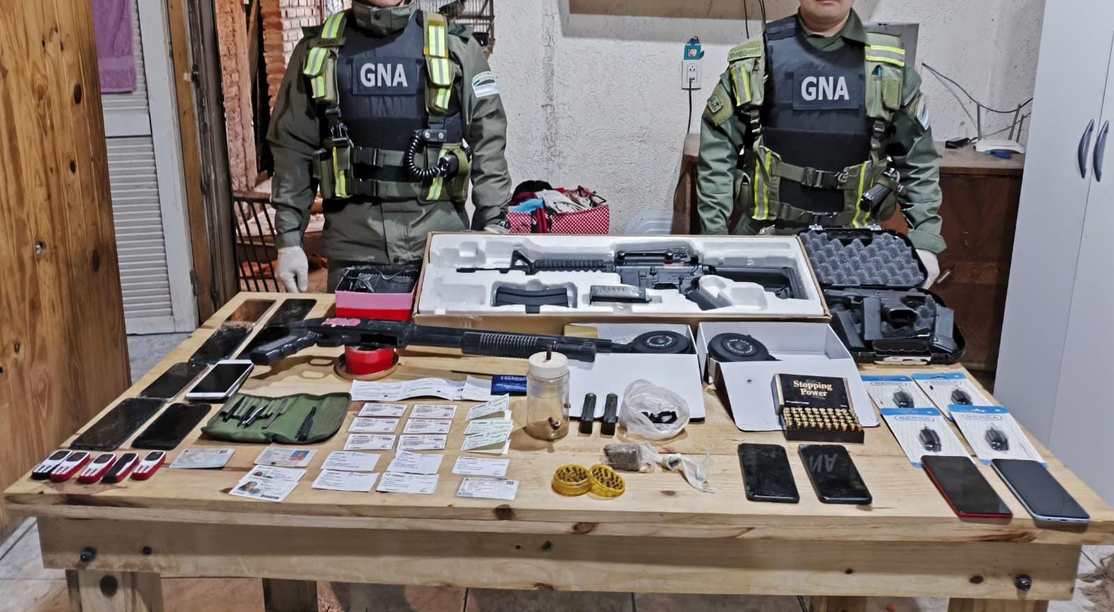 Gendarmería desarticuló una organización criminal que operaba desde una cárcel en Mendoza