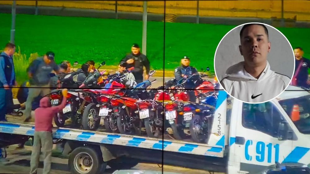 Caravana de motos: nueve imputados,un detenido con antecedentes y hasta el cantante 