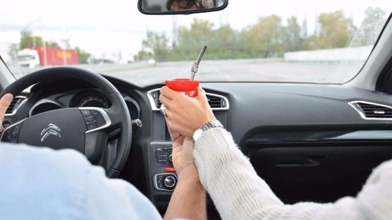 Mendoza endurece sanciones por tomar mate al volante: multas que superan los  $400.000 pesos