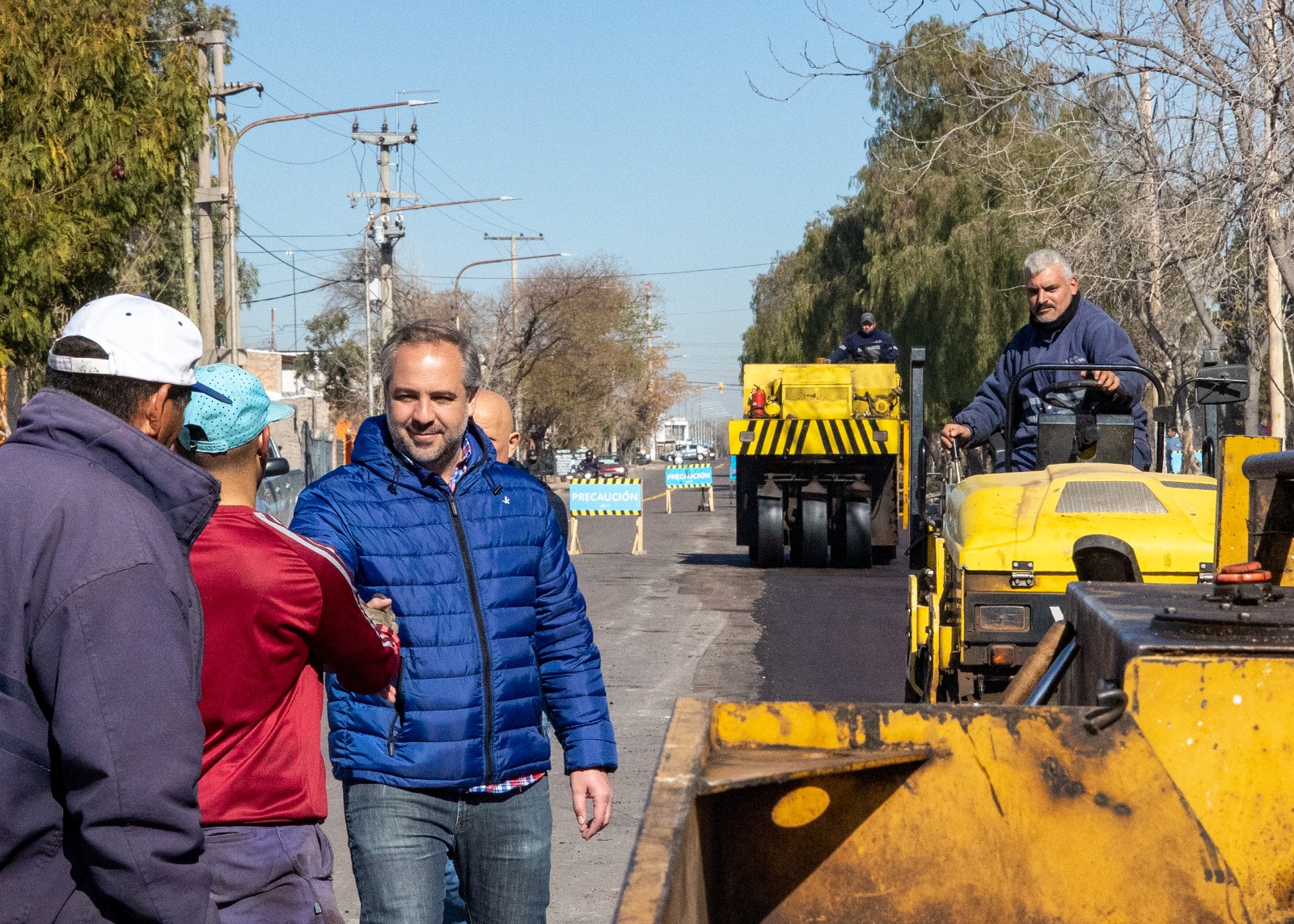 Maipú inicia un ambicioso plan de asfaltado