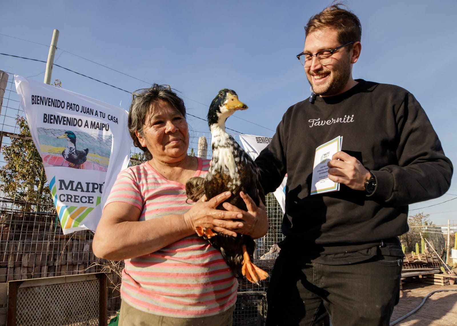 Luego del escandalo con el Pato Juan ya tiene carnet sanitario y alimento garantizado