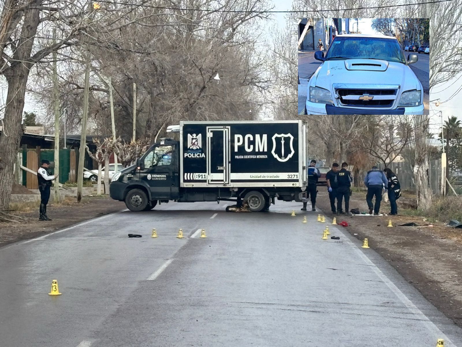 Se entregó el conductor del fatídico accidente en Maipú