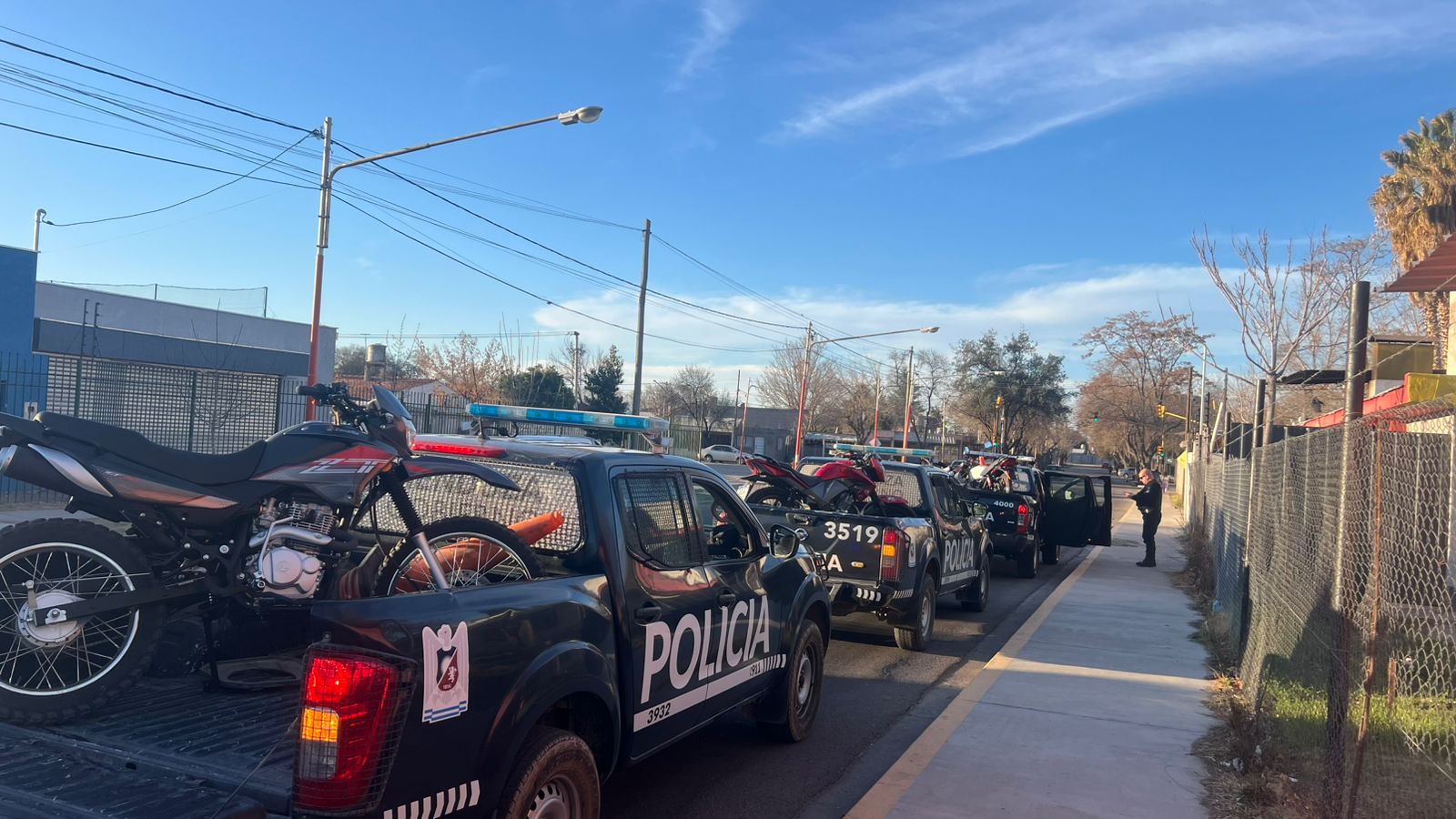 La Policía desactivó una juntada de Stunt en el departamento de Rivadavia