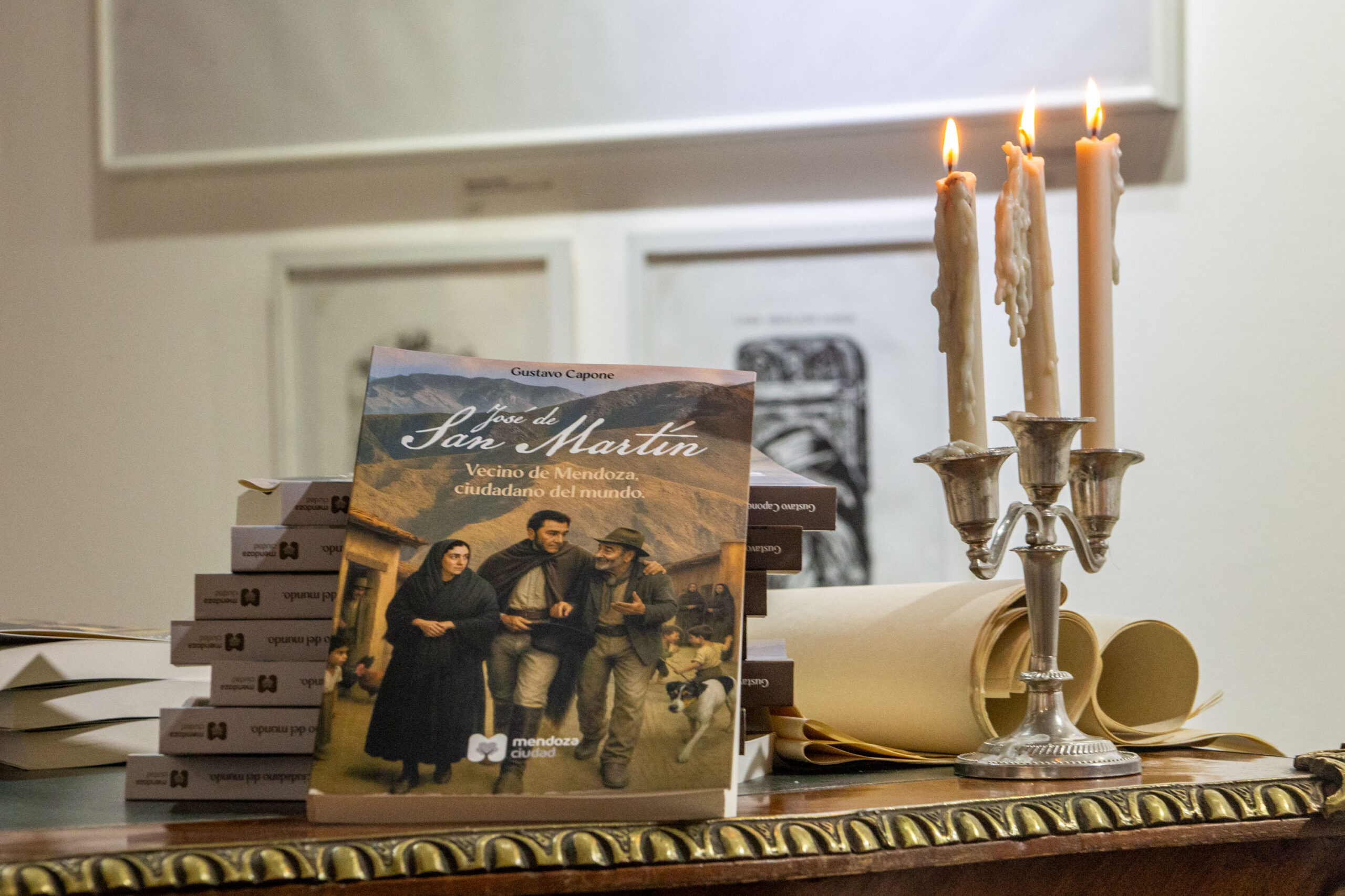 Ciudad de Mendoza homenajeará a San Martín en la Feria del Libro