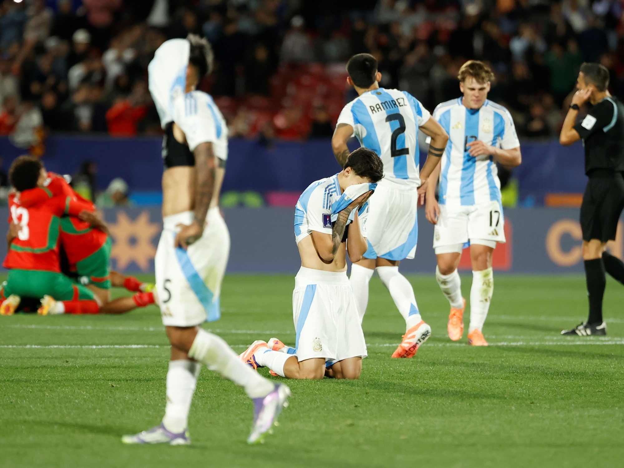 Argentina perdió ante Marruecos la final del Mundial Sub 20