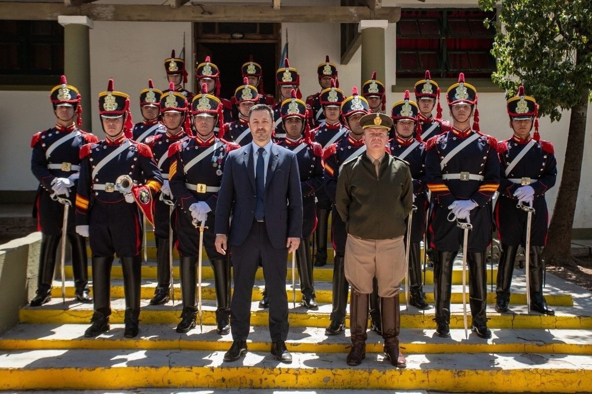 Luis Petri anunció el regreso de los Granaderos a Mendoza