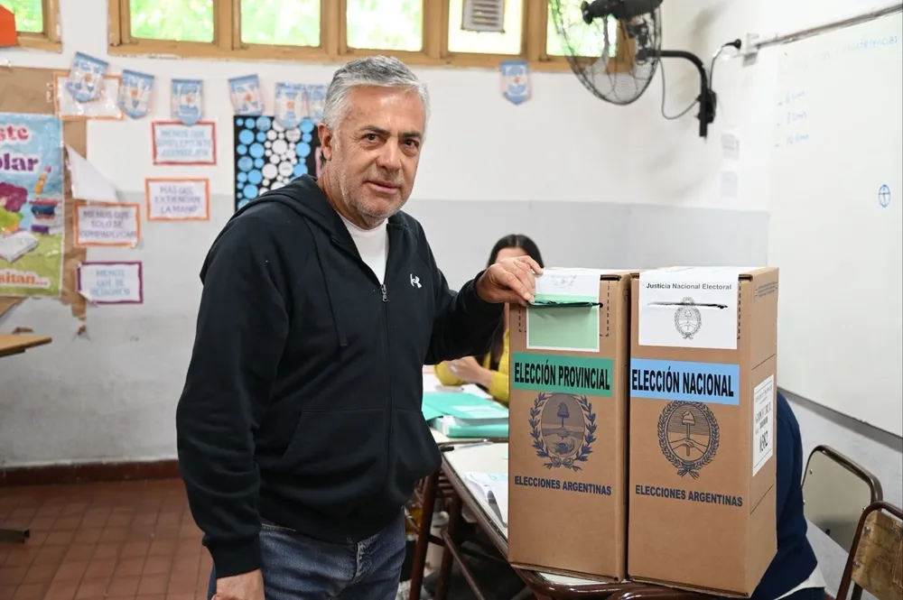 Elecciones legislativas 2025: votó Alfredo Cornejo