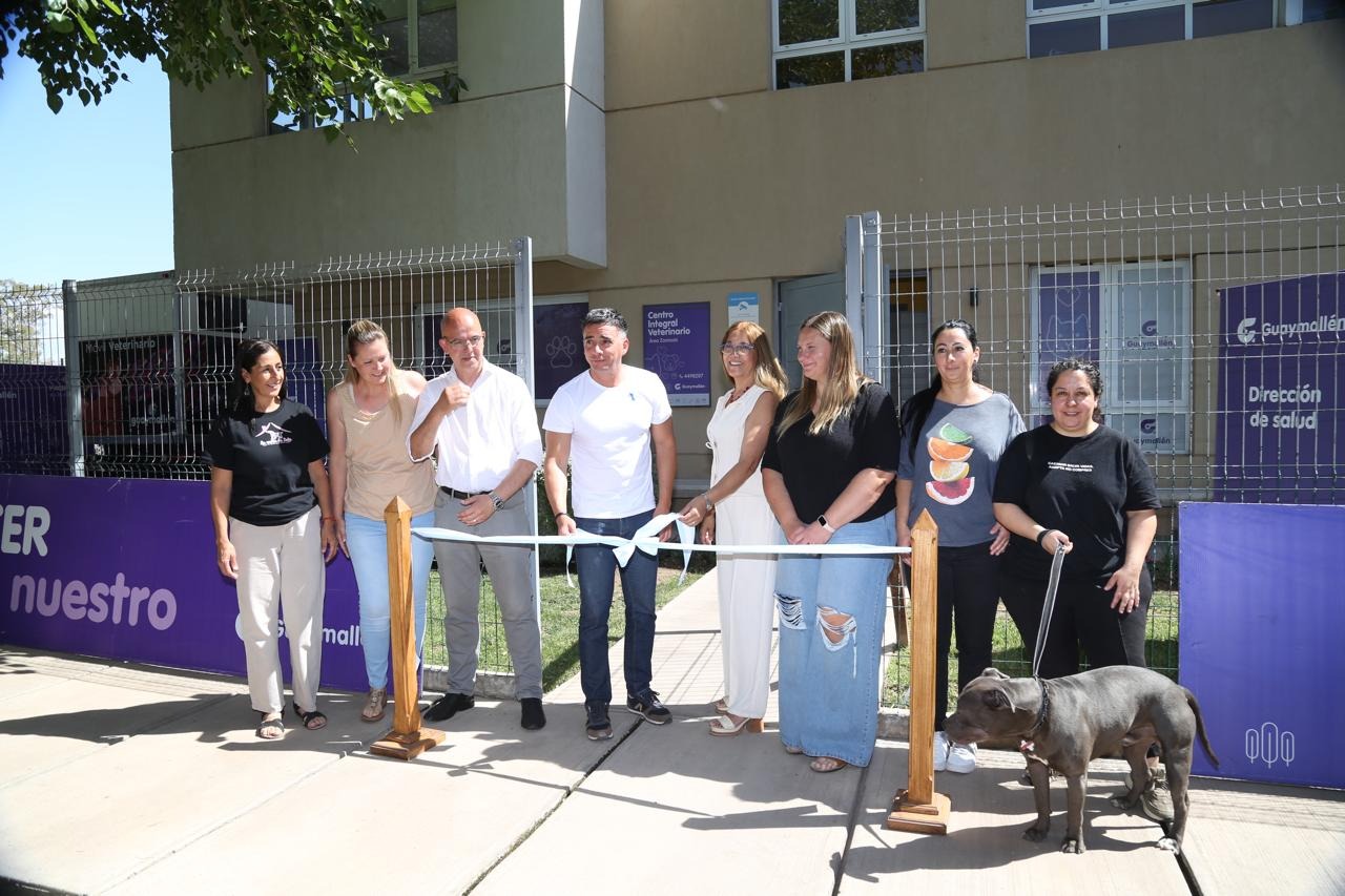 Guaymallén inauguró nuevo Centro Integral Veterinario