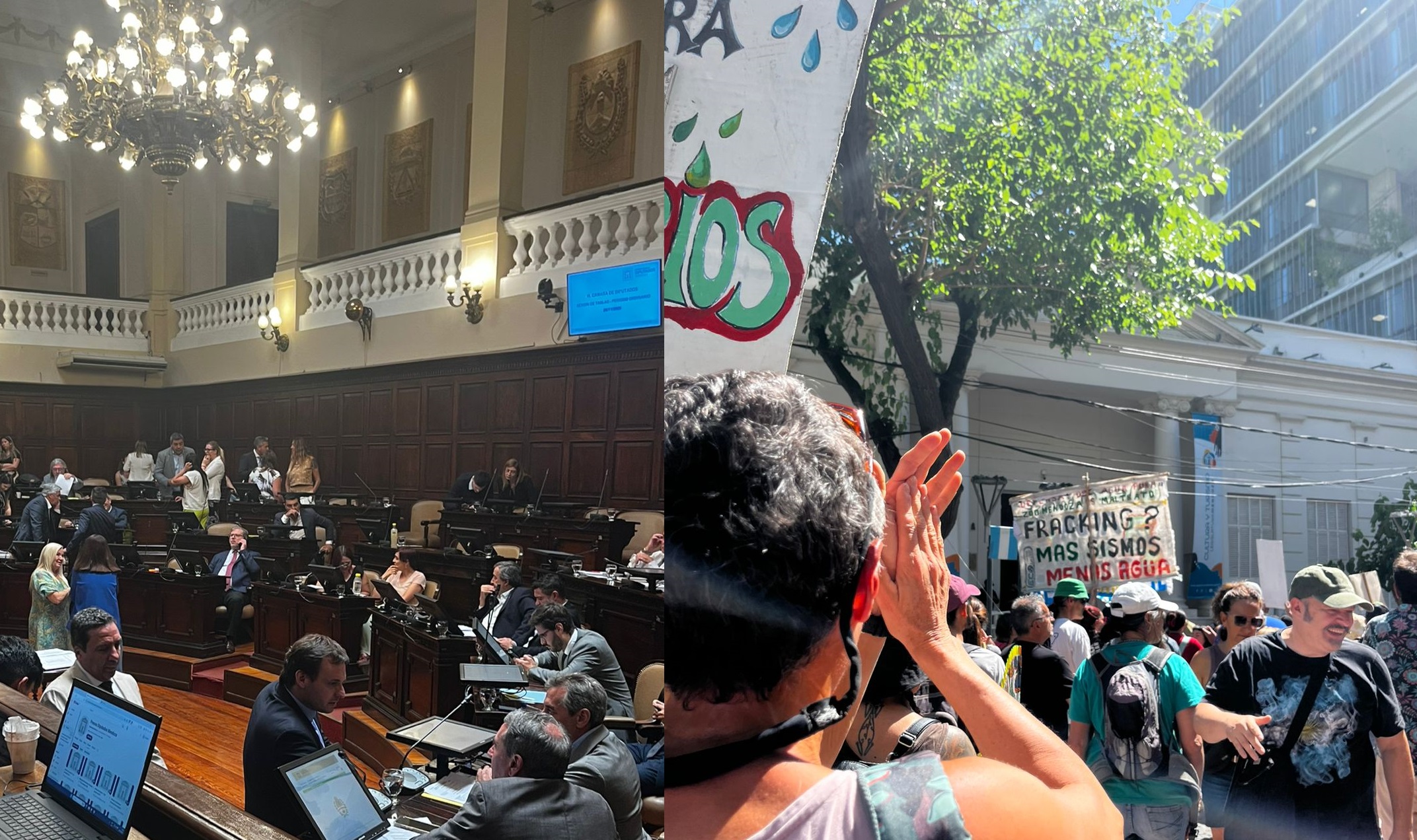 Tensión en la Legislatura: se debate en Diputados el proyecto minero San Jorge