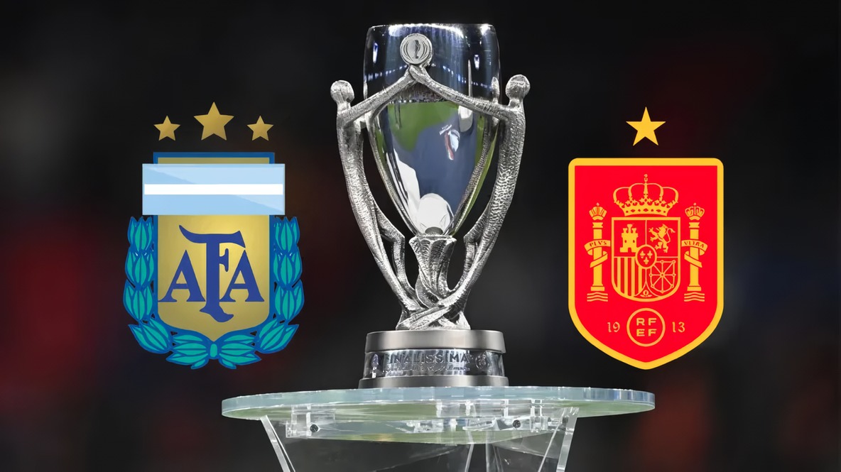 Ya están confirmados el día y sede de la copa Finalissima entre Argentina y España