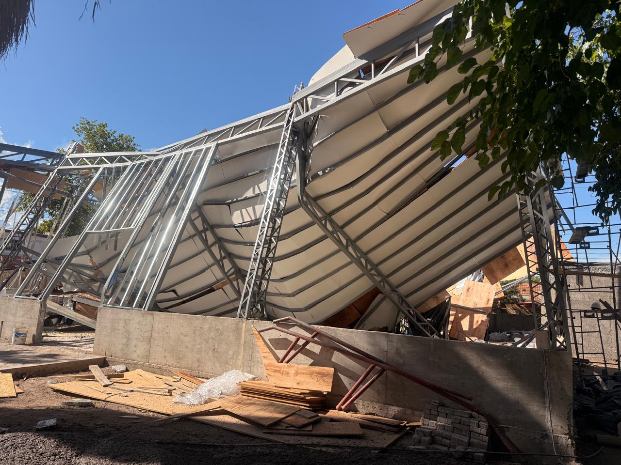 Derrumbe en Maipú: cómo se encuentran los operarios heridos 