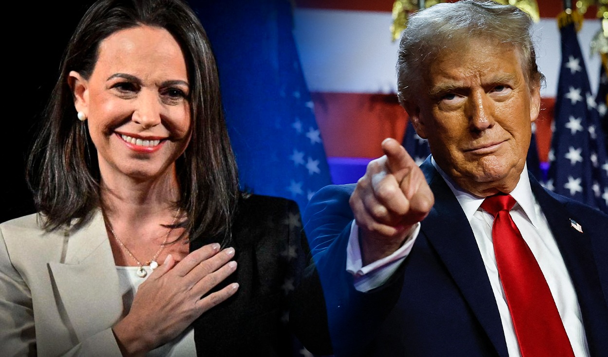Donald Trump recibirá a Maria Corina Machado en la Casa Blanca