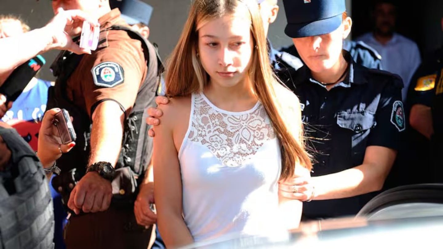Entre Rios: Nahir Galarza salió de la carcel para despedirse de su abuela