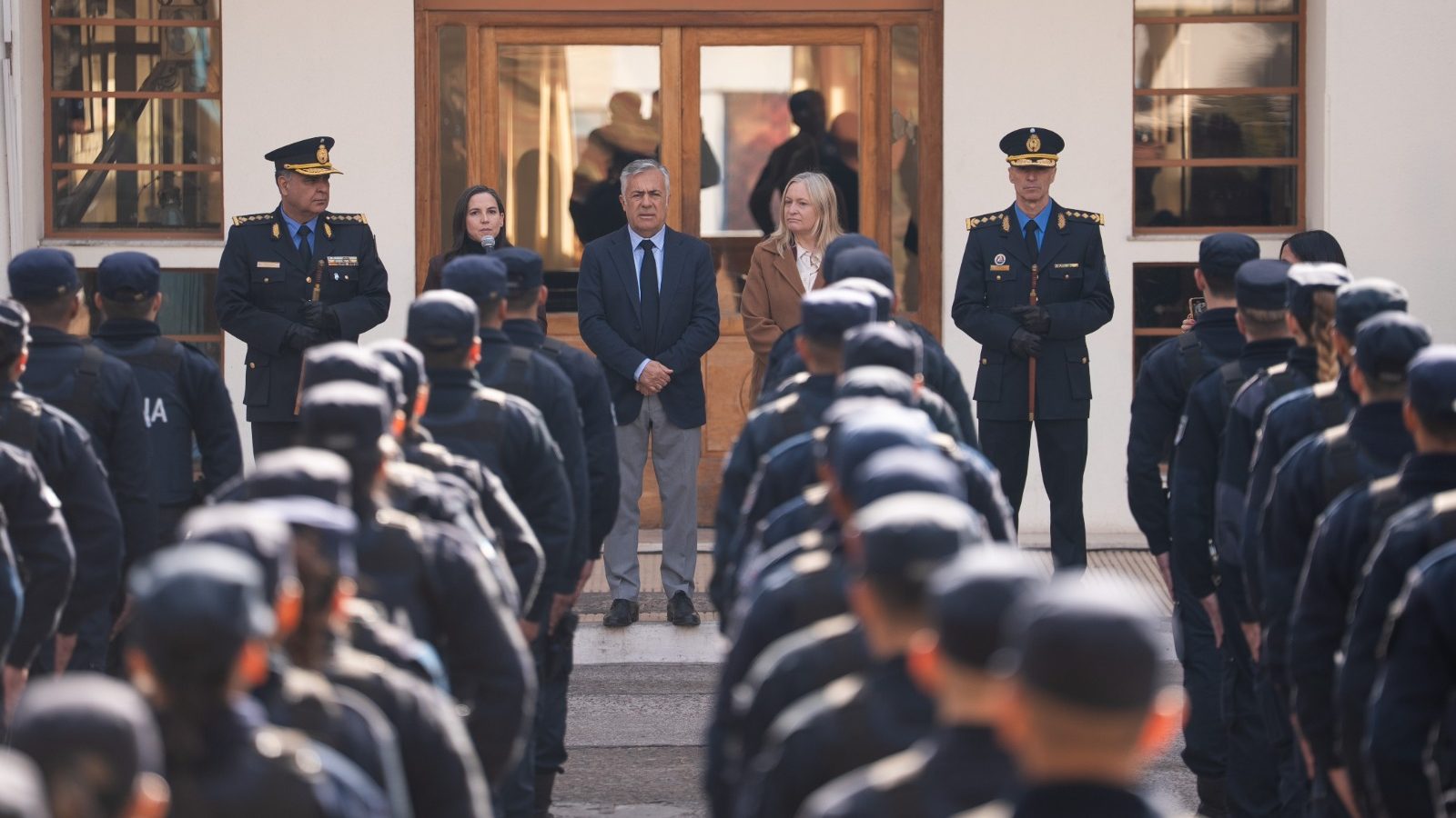 La policía de Mendoza sumó más de 140 efectivos nuevos