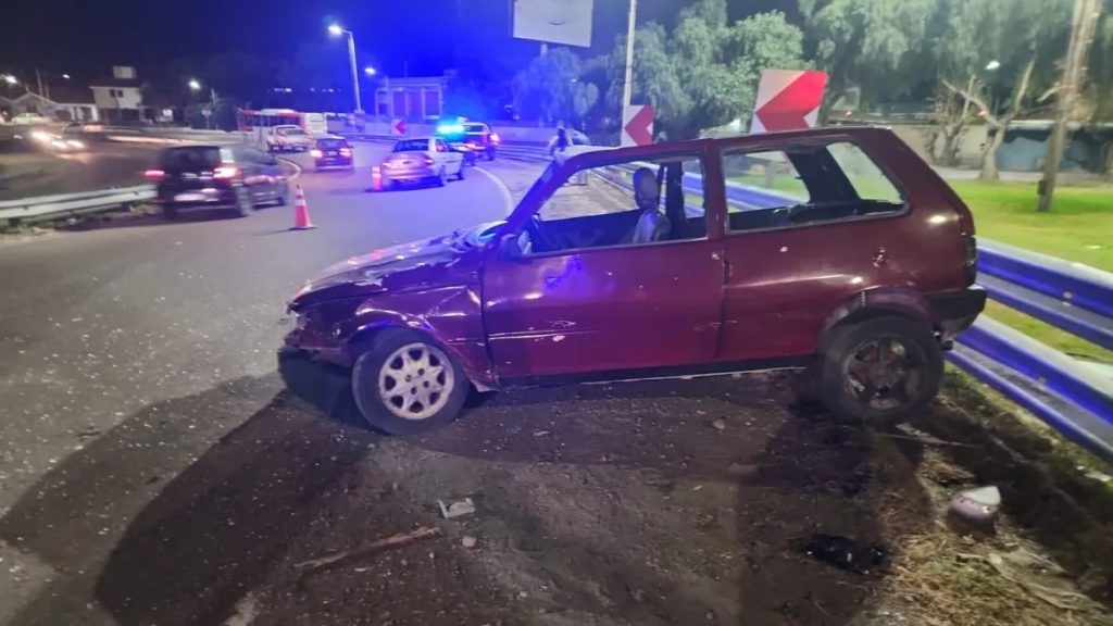 Conductor completamente alcoholizado causó un accidente en Guaymallén: un menor resultó herido