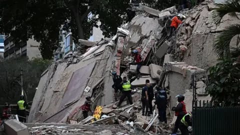 Terremoto en Venezuela: crece la tragedia y continúa la búsqueda de desaparecidos