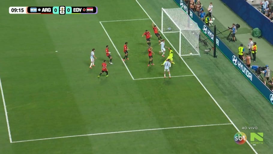 EN VIVO: gran chance de Argentina 